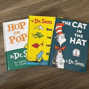 Dr. Seuss Set Of 3 Books Hardcover